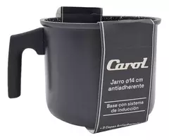 Jarro Antiadherente Negro Granito 14 cm en internet