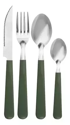 Cubiertos Carol x24 - comprar online