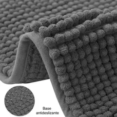 Alfombra para baño con base antideslizante 40x60 cm SHAGGY - Chula home deco