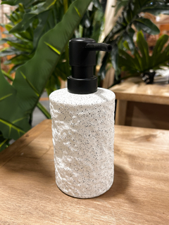 Dispenser Redondo Granito Blanco - comprar online