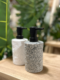 Dispenser Redondo Granito Blanco - Chula home deco