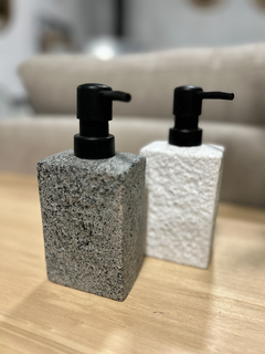 Dispenser Cuadrado Granito Gris en internet