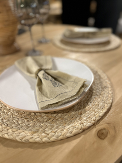 Plato de Sitio de Fibras Naturales - comprar online