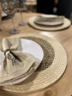 Platos de Sitio de Fibras Naturales - comprar online