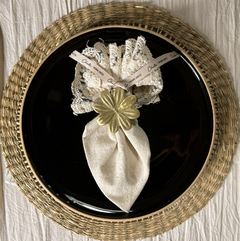 Plato de Cerámica Negro - Chula home deco