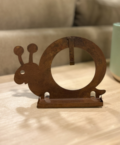 Porta espiral Caracol Metal Óxido - comprar online