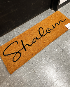 Alfombra Felpudo 25x75 cm Shalom - comprar online