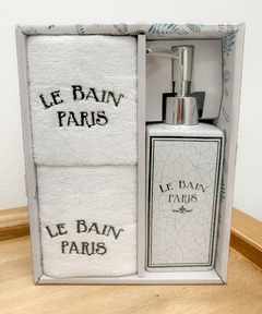 Set Le Bain Paris – Dispenser + 2 Toallas de Mano en internet