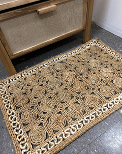 Alfombra de fibras naturales rectangular en internet