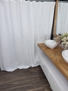 Cortina de Baño con Memoria 180x180 cm