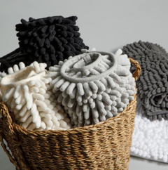 Alfombra para baño con base antideslizante 40x60 cm SHAGGY - comprar online