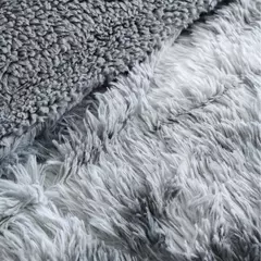 Edredón nórdico pelo largo reversible con corderito “ Chula “ +2 fundas de regalo Queen . - comprar online