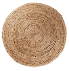 Alfombra redonda fibras 0,90 de diámetro - comprar online