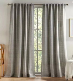 Set x2 paños de Cortinas de ambiente en tusor de 2.10 mts Siena en internet