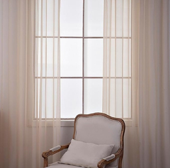 Set x2 de Cortinas de voile 2.10 mts - comprar online