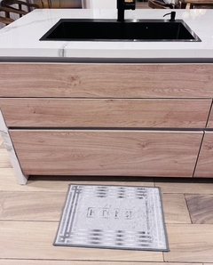 Alfombra para cocina plata - Chula home deco