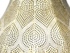 Lampara colgante marruecos 36 oro - comprar online