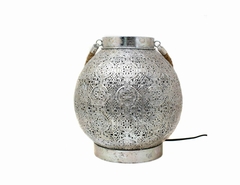Lampara de mesa marruecos 102 plata - comprar online