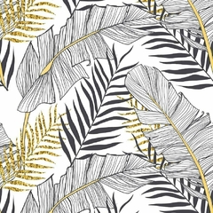 Mantel impermeable de ecocuero Palmera oro en internet