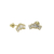 Brinco Cluster 5 Navete Ouro 18k