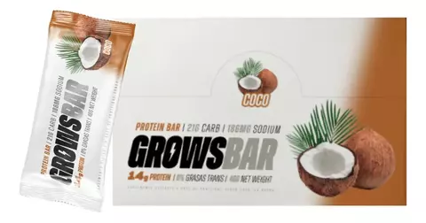BARRITAS GROWSBAR (12 UNIDADES) - WORLD NUTRITION en internet
