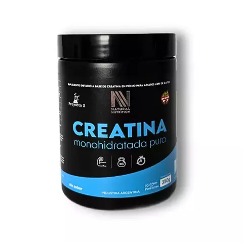 CREATINA MONOHIDRATADA (350 GR) - NATURAL NUTRITION