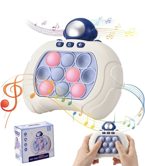 Pop it eletrônico Fidget Toys + 3 pilhas AAA