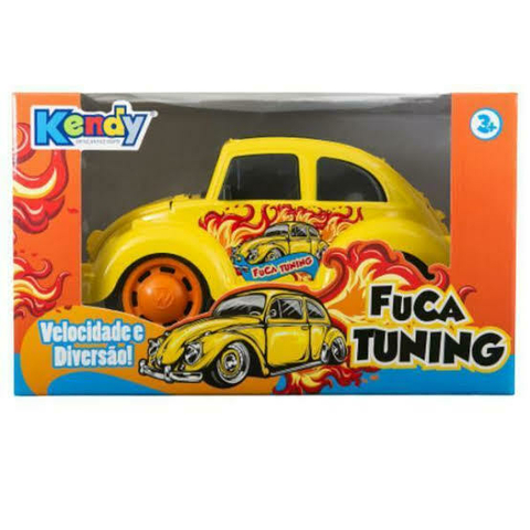 Fusca de brinquedo Carrinho Fuca Running Kendy Velocidade e Diversão