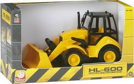 Trator Escavadeira HL-600 Construction Articulada Silmar Brinquedos
