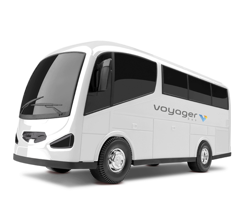 Ônibus Voyager bus Roma brinquedos (cores sortidas)