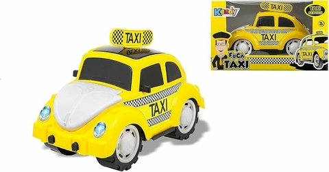 Fusca de Brinquedo Carrinho Fuca Táxi Kendy