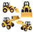 Trator Escavadeira HL-600 Construction Articulada Silmar Brinquedos - loja online