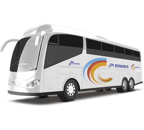 Ônibus RomaBus Executive Rodas Cromadas e abre bagageiro ( cores sortidas)