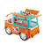 Carrinho de sorvete Kombica de Sorvete Roda livre Kendy - comprar online