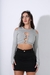 CROPPED SELENA CINZA CLARO