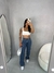 CALÇA JEANS WIDE LEG SAN FRANCISCO na internet