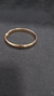 Bracelete italiano dourado redondo G