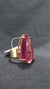 Anel dourado gota GG pink