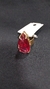 Imagem do Anel dourado gota GG pink