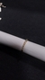 Anel dourado aparado zirconia M na internet
