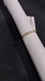 Anel dourado aparado zirconia M - loja online