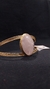 Bracelete pedra oval rosa bebe G - comprar online
