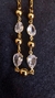 Cartier com bola e gota de cristal - ST ACESSÓRIOS