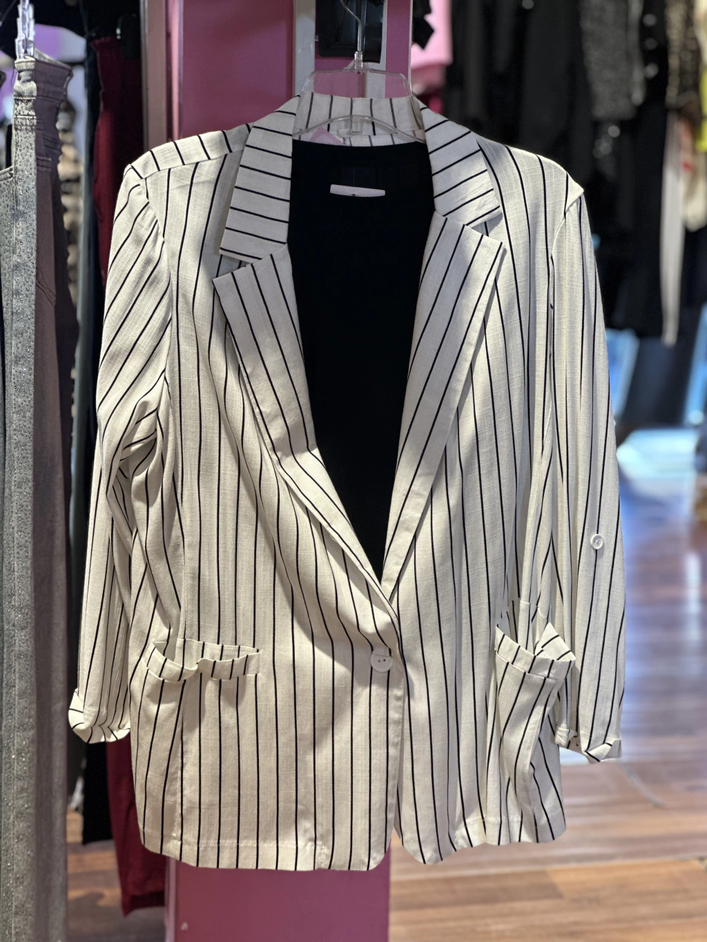 BLAZER RAYADO - Lino