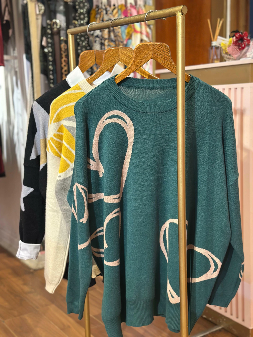 SWEATER CORAZONES