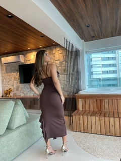 Vestido babado - comprar online