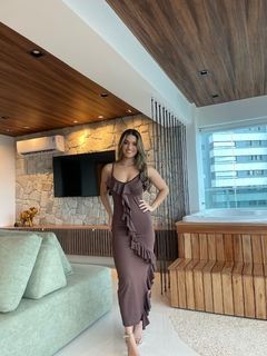 Vestido babado - Closet Chic gyn