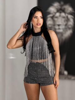 Cropped strass