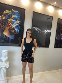 Saia no Paetê - Closet Chic gyn