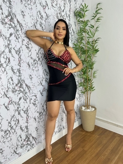 Vestido na Pedraria - comprar online